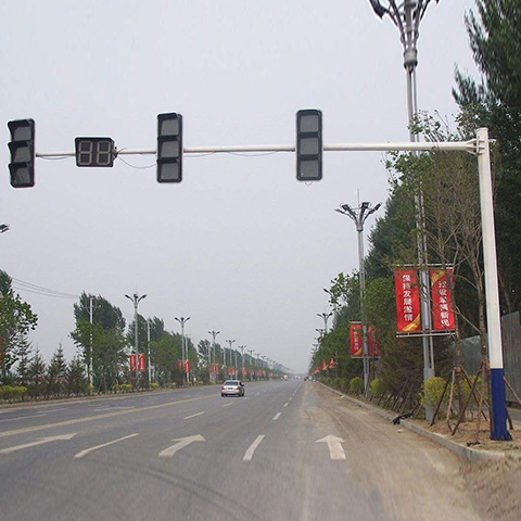 宁津红绿灯杆